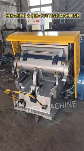 High-Speed Cardboard Creasing Machine | Precise Paper Indentation for Packaging Production