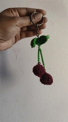 woolen key chain craft