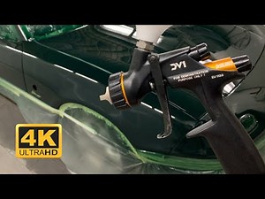 Devilbiss DV1 Clearcoat Spraygun Review & Demo