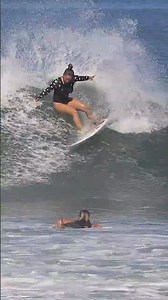 Jasmine Has A Strong Frontside Carve #surfersofbali #surfingbali #surfer
