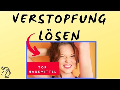 💡HAUSMITTEL GEGEN VERSTOPFUNG▶ Was hilft gegen Verstopfung|harter Stuhlgang|Abführmittel|Obstipation