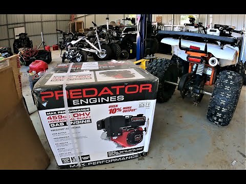 Predator 459 On A Coleman ATV