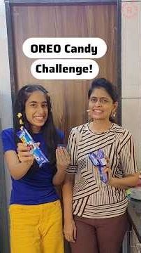 Oreo Candy Challenge woth MOM!🍫🤩💕 | Riya's Amazing World