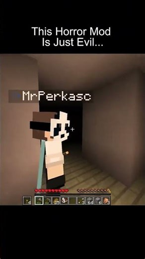 This Horror Mod is Straight Evil #minecraft #minecraftmemes #horror #aura