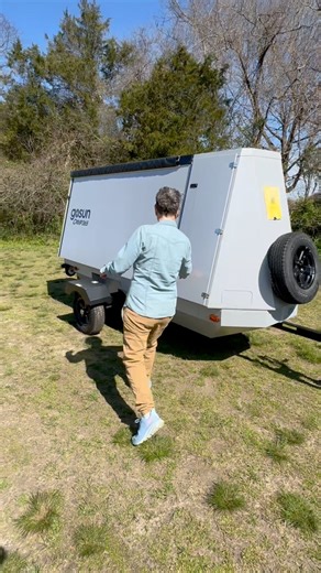 2M views · 15K reactions | This thing becomes a 140 ft.² take camper. It is a 2022 Go Sun Camp 365 and it’s available for sale on Facebook marketplace in Asbury Park New Jersey for US$23,000. #camper #camping | New Jersey Outdoor Adventures with Patrick | Facebook