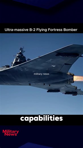 121K views · 2.4K reactions | Ultra-massive B-2 Flying Fortress Bomber | military news | Facebook