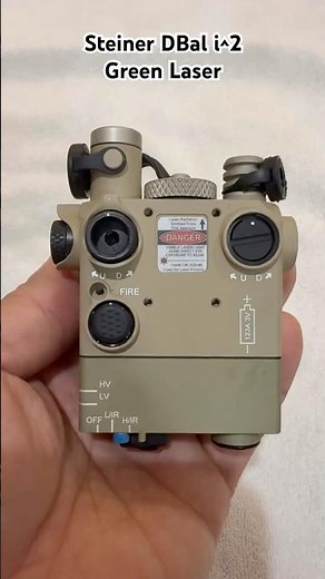 Steiner DBal I (squared) Green Laser #steiner #surefire