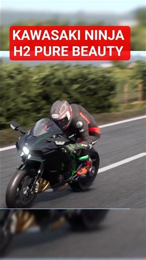 KAWASAKI NINJA H2 PERFECT HIGH SPEED CORNERING IN SLOW MOTION! 😱🏍️