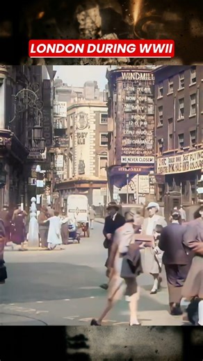 London: How The City Lived During WWII #shorts