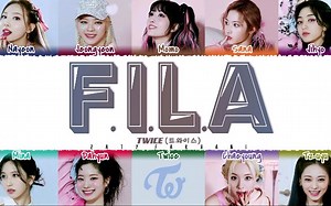 TWICE - 'F.I.L.A' (Fall In Love Again) Lyrics [Color Coded_Han_Rom_Eng]