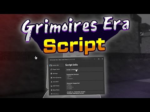 Grimoires Era Script – (ESP Players, Kill Aura)