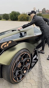 The Lambo V12 Vision GT was made especially for players to drive in the game Gran Turismo in 2019, but they also made a real-life version! 🤩 | Supercar Blondie