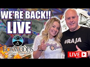 BACK AT FOXWOODS FOR MASSIVE HIGH LIMIT LIVE SLOT PLAY!