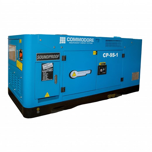 9.3kVA Commodore Off Grid Diesel Generator | Single Phase | 2 Wire Auto Start