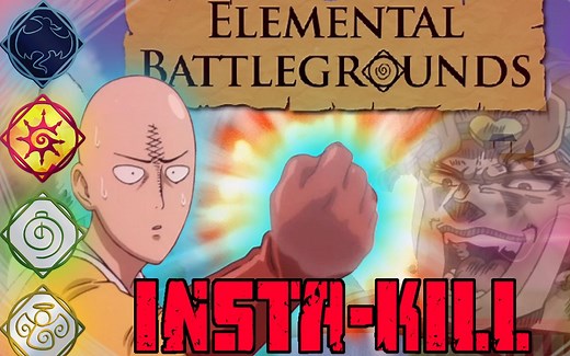 Elemental Battlegrounds Insta-Kill Combos