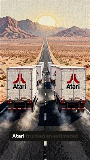 How Atari Tried to Cover Up Their Worst Failure #atari #retrogaming #gaming #shorts