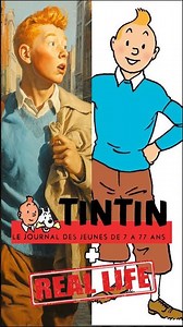 🔥 Tintin in Real Life — Ultra Real Set 🎬🐾 #shorts
