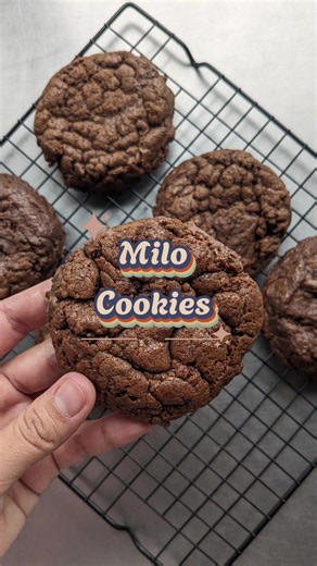 Milo cookies combine the rich, chocolatey taste of Milo. Made with high-quality ingredients, these cookies are perfect for any occasion—whether it's a quick snack, a dessert, or a special treat for your loved ones. Enjoy the classic flavor of Milo in every bite! 🤎🤎 #MiloCookies #ChocolateLovers #BakedGoodness #SnackTime #TreatYourself #MiloCookies #ChocolateDelight #CookieLovers #SweetTreats #BakedGoodness #SnackTime #ChocoCrave #MiloMagic #CookieAddict #SweetIndulgence #DeliciousBites #Homema