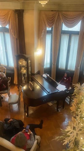 This is the final Facebook Live for today's GFWC Holiday Open House. It takes you on a walk through the 2nd-floor Drawing Room to see the decor, meet some of the guests, and experience the ambience of the occasion. It truly is a magnificent mansion that GFWC Headquarters resides in, the home away from home for all GFWC members. If you'd like to tour Headquarters during a trip to DC, please reach out to GFWC Women's History and Resource Center (WHRC) Librarian Joanna Church at JChurch@GFWC.org. |
