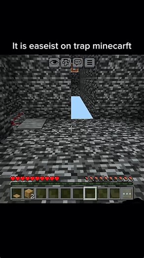 Trapped in Bedrock… Can I Escape? 😱 Minecraft #shorts