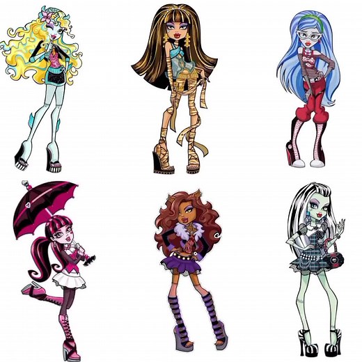 Monster High Characters: Genderbend, School Girls, and More!