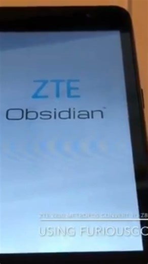 ZTE Obsidian startup and shutdown pt.2 T-Mobile same sound of V987 credit @HACK3R2K