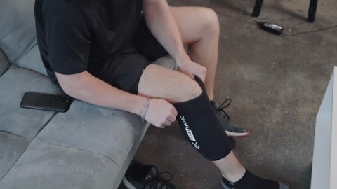 Comfitech Knee Ice Sleeve for Cooling Application, Flexible Cold Gel Pack Reusable, Large, Two Packs