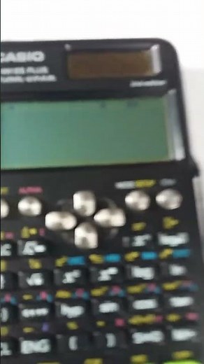 How to middle term by fx-991 ES Plus calculator.