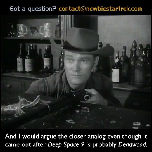 Deep Space 9 was a Western