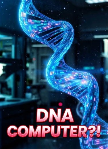 A Computer Made of DNA?! 🧬💾#shorts #facts