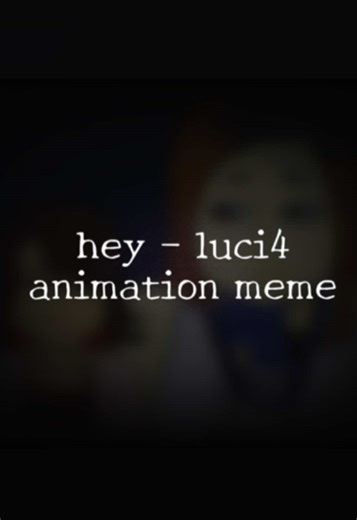 First Animation Meme Featuring Original Character Luci