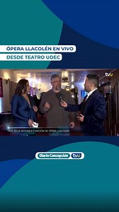 #ÓperaLlacolén | Víctor Hugo Toro, compositor y director de Llacolén, ofreció un emotivo relato sobre el contenido de la ópera. Y tú, ¿conocías el trasfondo de la leyenda? 📡 Señal Online | www.tvu.cl/vivo - youtube.com/@TVU_television | TVU