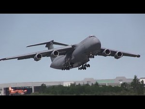 Lockheed C-5M Super Galaxy - Landing & Takeoff