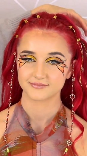 17K views · 92 reactions | Fire Fairy Hair Tutorial 栗‍♀️ | Sweethearts Hair | Facebook