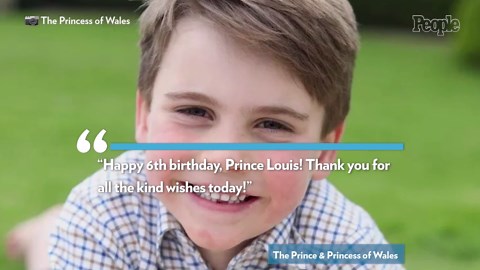 Prince Louis Stars in 6th Birthday Portrait Taken by Kate Middleton as She and William Share Personal Message
