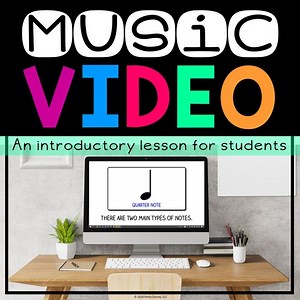 Music Notes and Rests Video: Quarter Note, Quarter Rest, Eighth Notes