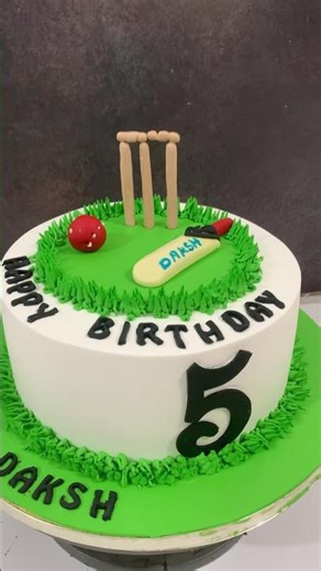 Cricket cake design || 5/100 designs for cake ideas #cake #cakedecorating #shorts #ytshorts