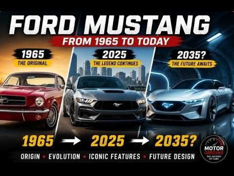 Ford Mustang: The Complete Story (1965–Today) | History, Evolution & Future