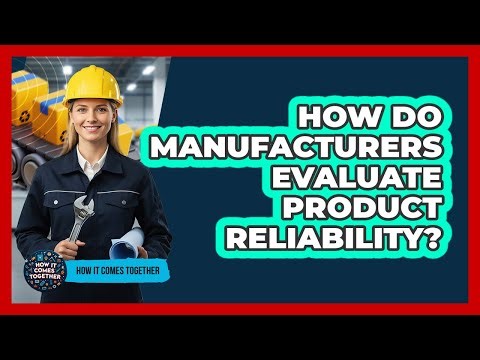 How Do Manufacturers Evaluate Product Reliability?