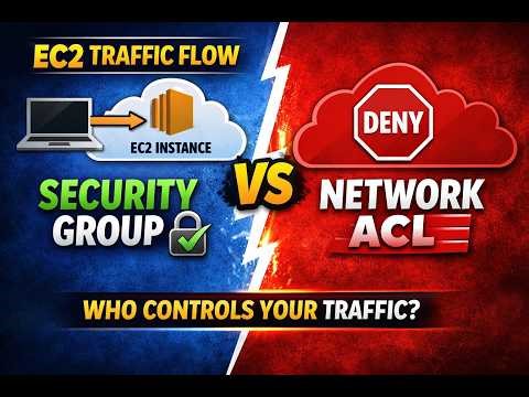 AWS EC2 Networking Explained Security Groups vs NACL Real Lab