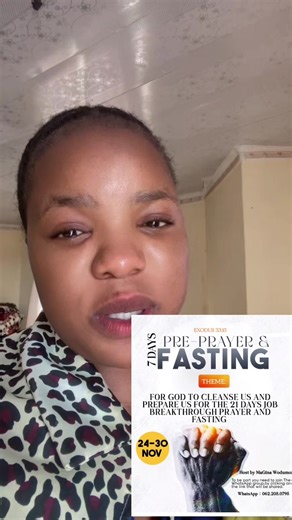 Part 1 of Job Breakthrough Prayer and Fasting. We will start with 7 days fasting that will start everyday in the evening at 19:00 to 09:00. In this fasting please buy a white candle, rosemary or hysopp and 2L water which we will use and a Bible. We will be praying over PSALM 51/ Amahubo 51 and exodus 33:15 . WhatsApp group link in comments #fyp #foryoupage #jobsearch #prayerandfasting #unemployed