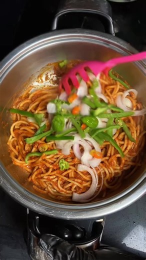 Spaghettis au corned beef — recette facile et rapide