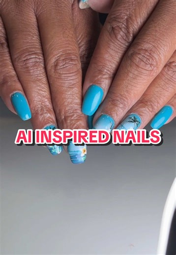 AI Inspired Nail Designs and Ideas