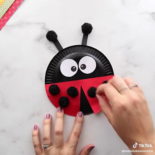 Easy Paper Plate Insects for Kids | Fine Motor Skills Crafts