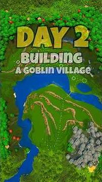 How to build a Goblin Village in Minecraft - Day 2