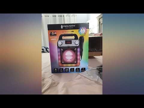 Singing Machine SML652BK HDMI Groove Mini Portable Karaoke System with Bluetooth review