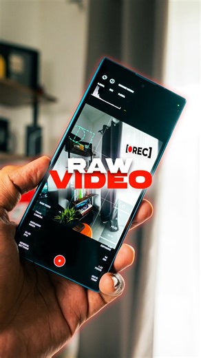 Anubhav Roy on Instagram: "Thought you could record RAW just on the new iPhones? Well, your Android phone can do that with just an app. Like and follow for more! . . . . . #androidapps #tips #motioncampro #recordrawvideos #iphone17pro #arsquad"