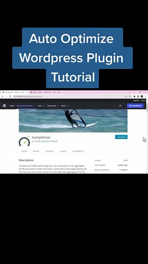How to use Auto optimize wordpress plugin to speed up your wordpress website. #productivitytips #wordpress #tutorialhero #tiktok #softwareengineer #plugin #IT