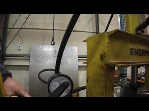 Enerpac 10 ton Pneumatic shop press
