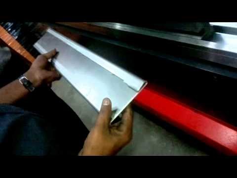 Hemming process in press brake